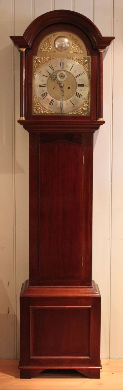 Small Mahogany Longcase Clock
