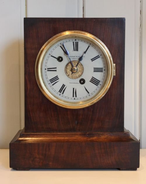 Walnut Mantel Clock
