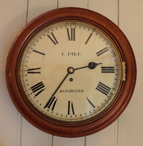 Victorian Walnut Dial Clock