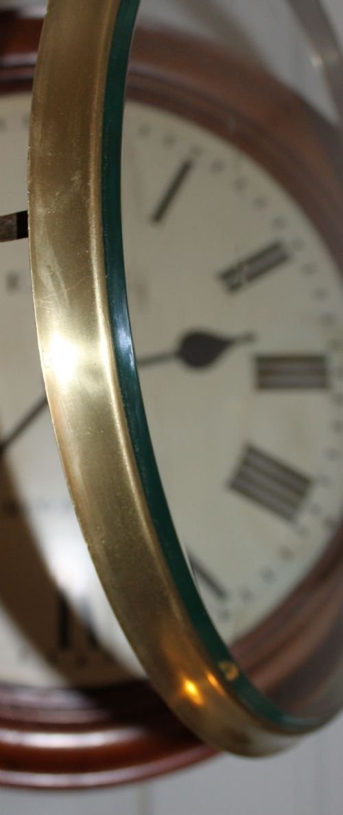 fig 1. Victorian walnut dial clock