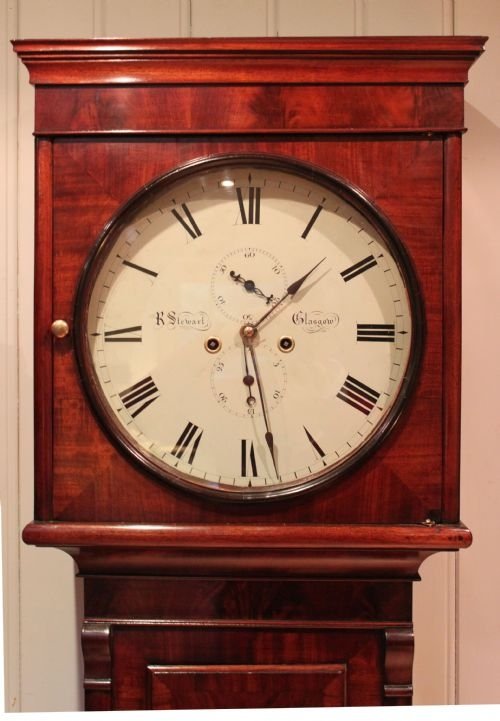 fig 1. small Scottish longacase clock