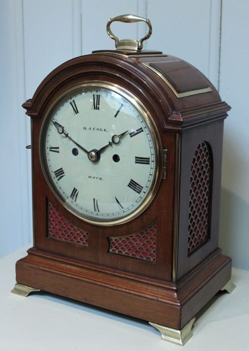 Small Triple Pad Top English Bracket Clock
