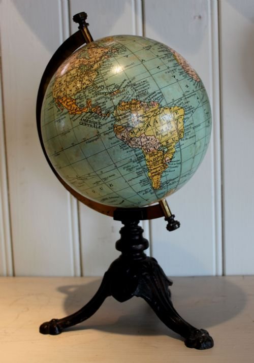 Superb French Terrestial Globe