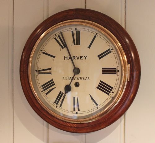 Oak 10" Dial/school Clock