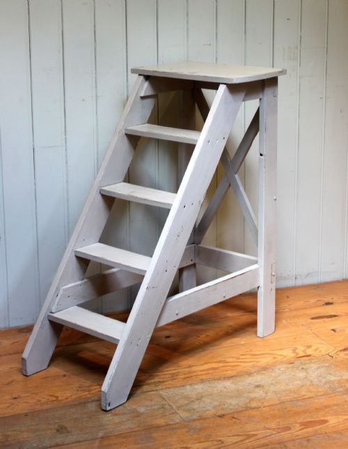 Early 20th Century Painted Shop Steps  
