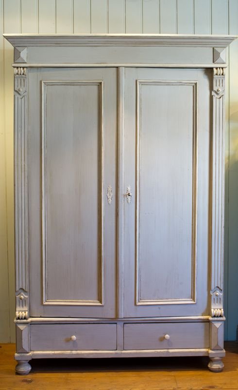 Continental Painted Wardrobe