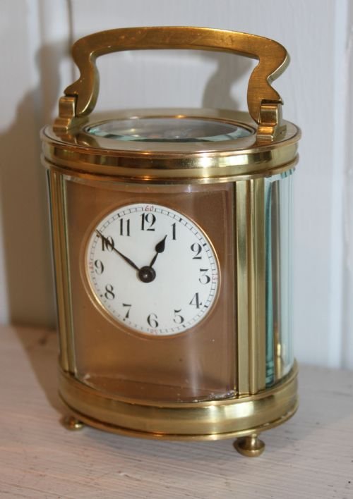 French Oval Carriage Clock