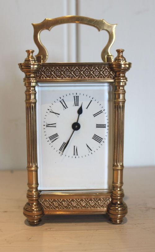 Timepiece Filigree Carriage Clock  


