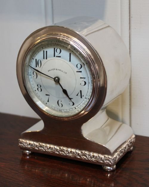 Silver Plated Balloon Clock
