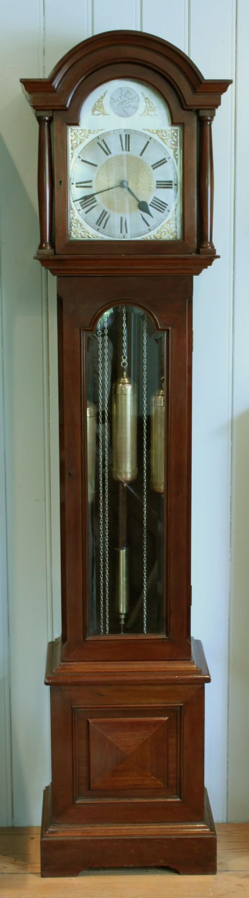 Mahogany Westminster Chime Longcase Clock