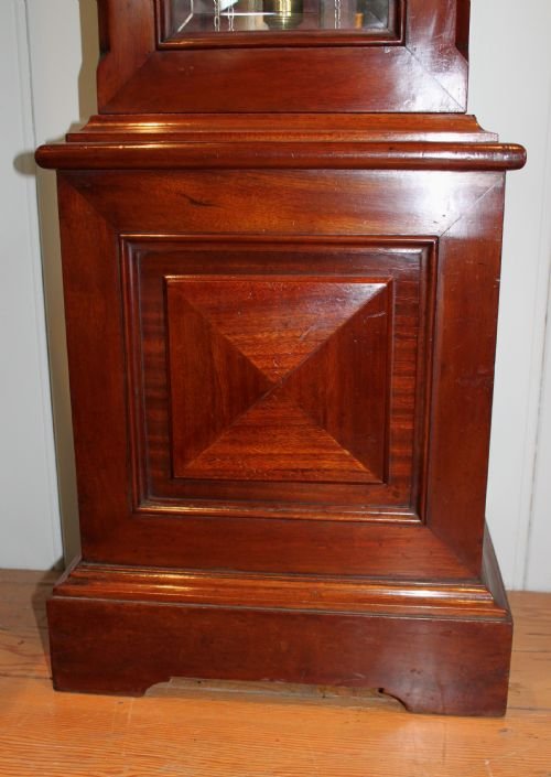 fig 1. Mahogany Westminster Chime Longcase clock