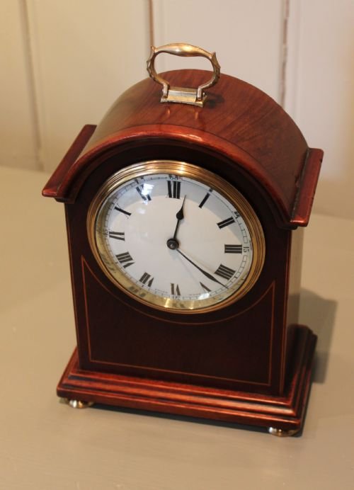fig 1. Smalll Mahogany Bracket Clock