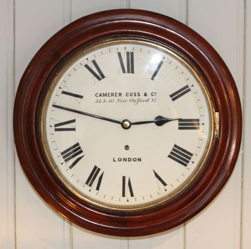 Walnut Dial Wall Clock