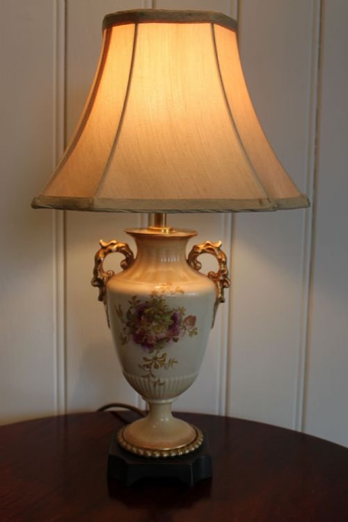 19th Century Vase Converted Into a Table Lamp  
