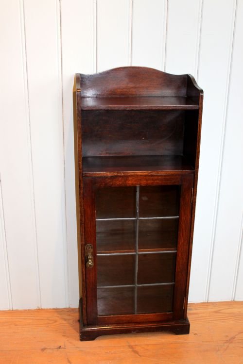 Slim Oak Bookcase