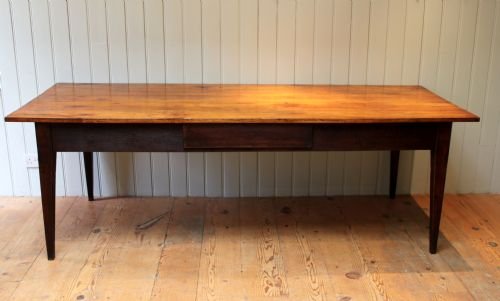 Mid 19th Century Cherrywood Farmhouse Table