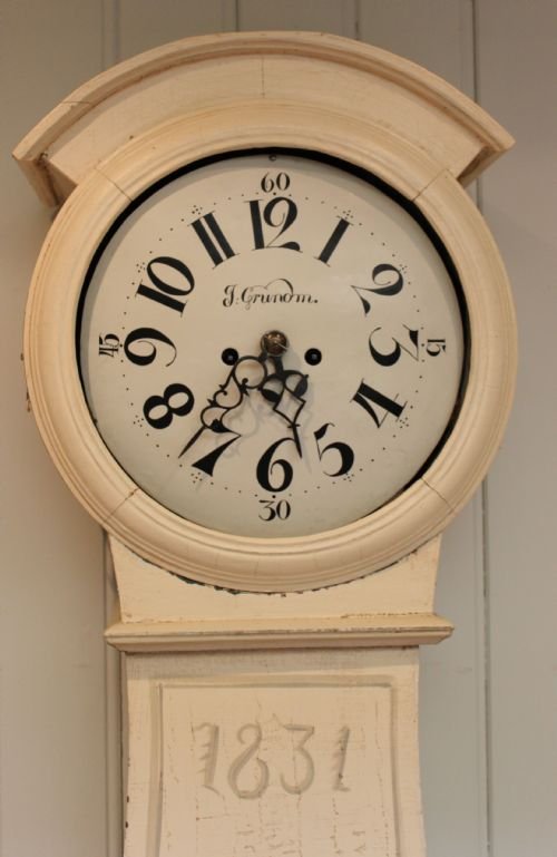 fig 1. Swedish Mora Longcase Clock