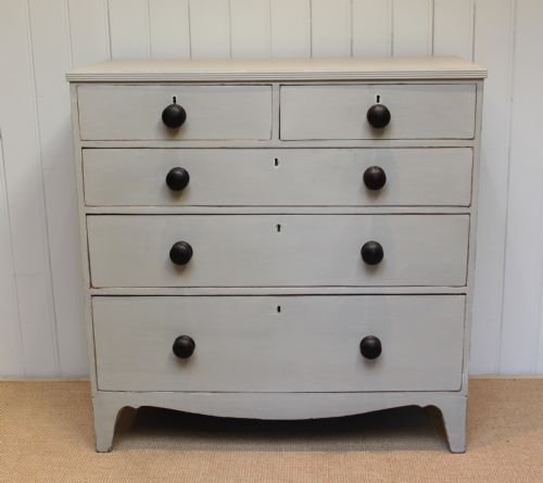 Early Victorian Painted Chest of Drawers 
