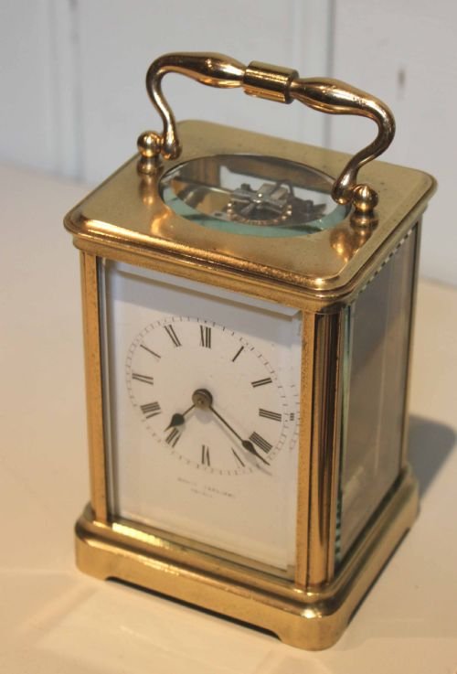 fig 1. Large Timepiece Carriage Clock