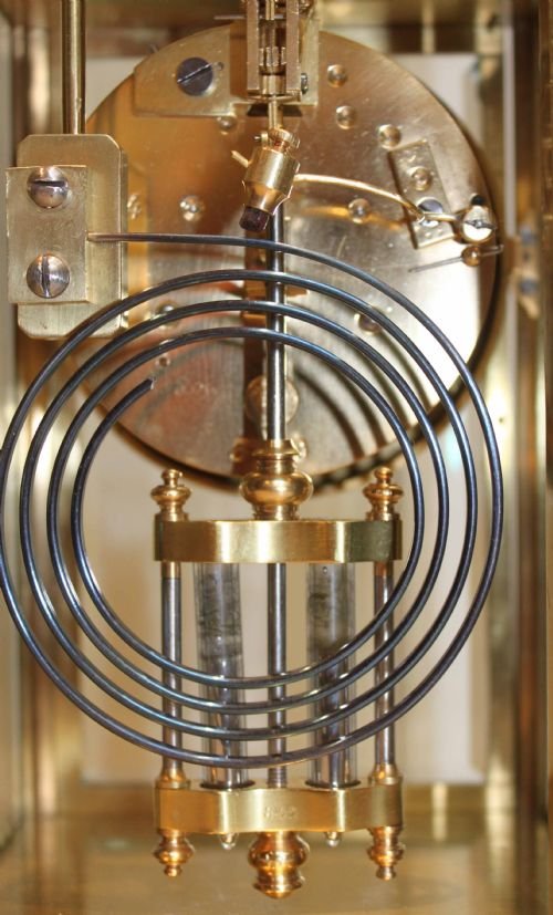 fig 1. Small Four Glass Mantel Clock 