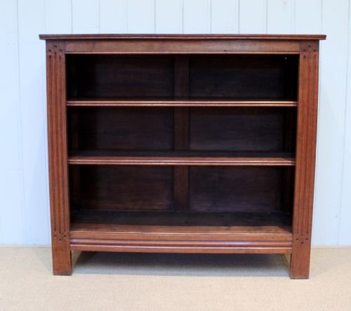 French Solid Oak Open Bookshelves