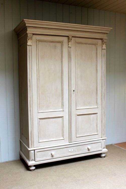 Painted Two Door Wardrobe