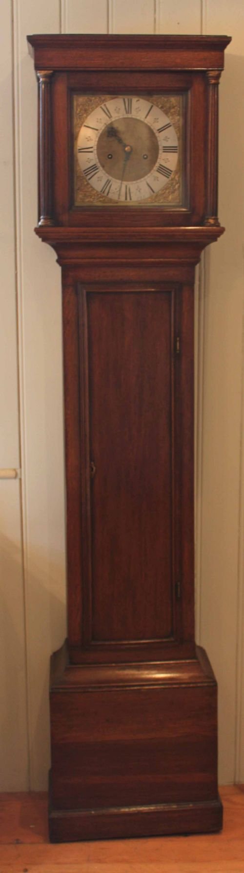 Oak Longcase Clock