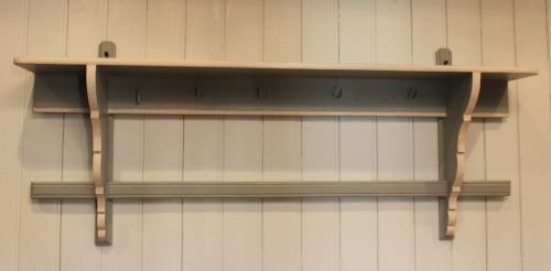 French Painted Wall Shelves