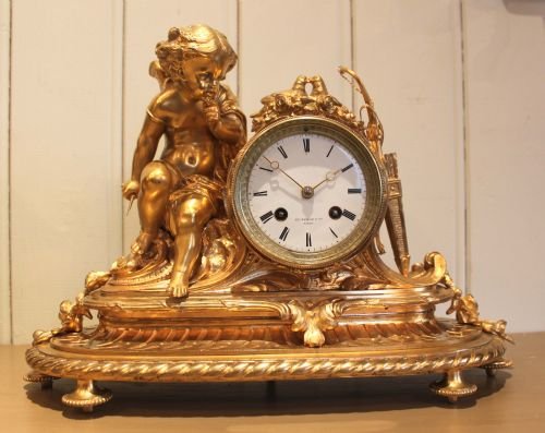 French Ormolu Mantel Clock