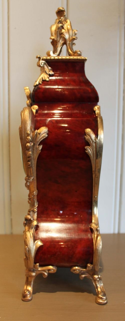fig 1. French Tortoiseshell and Ormolu Bracket Clock