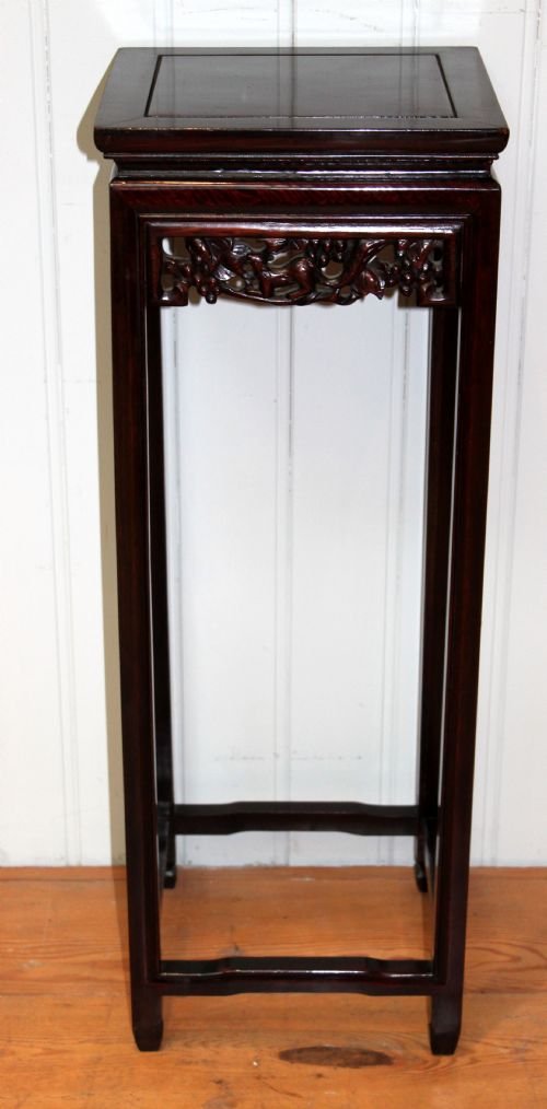 Early 20th Century Chinese Hardwood Jardiniere Stand  
