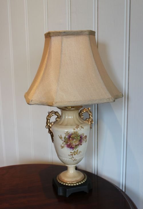 19th Century Vase Converted Into a Table Lamp