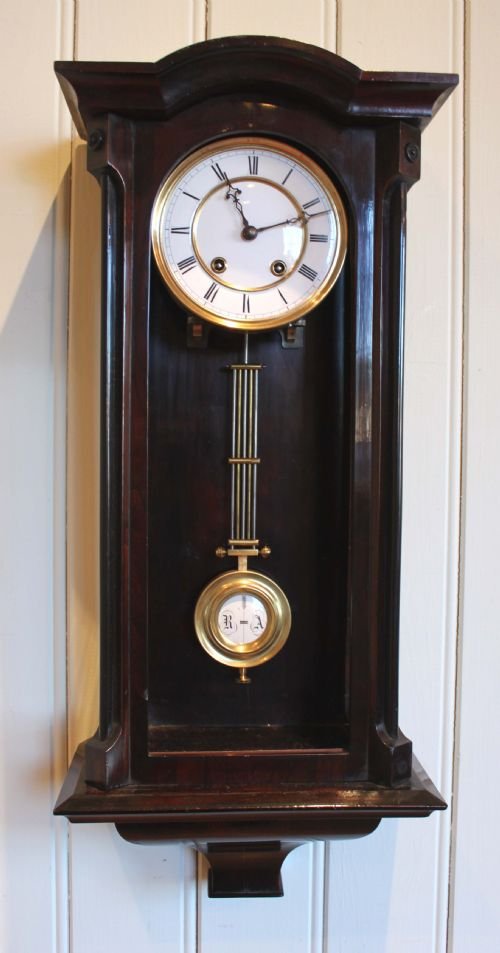 Small Striking Regulator Wall Clock