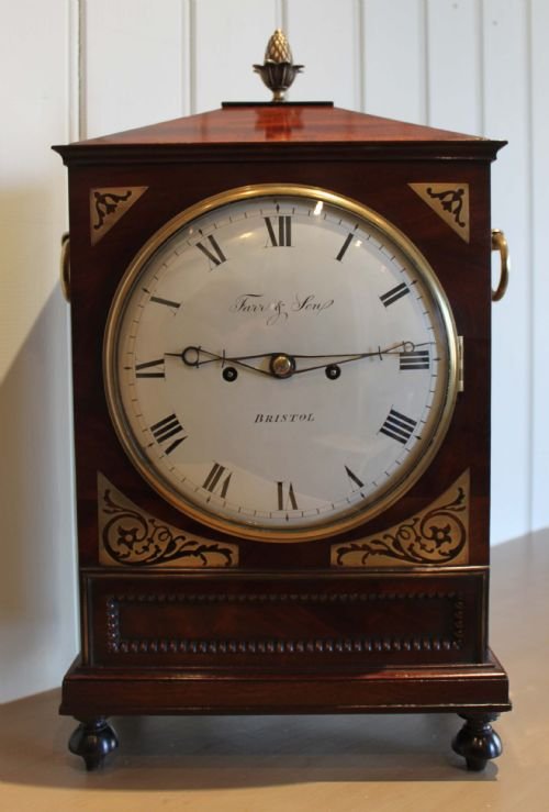 fig 1. Regency Chamfer Top Bracket Clock