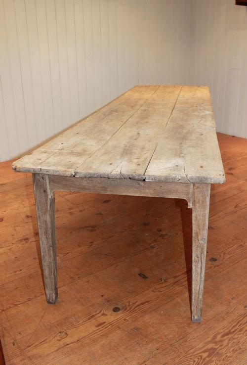 fig 1. Substantial 3 Metre French Rustic Farmhouse Table
