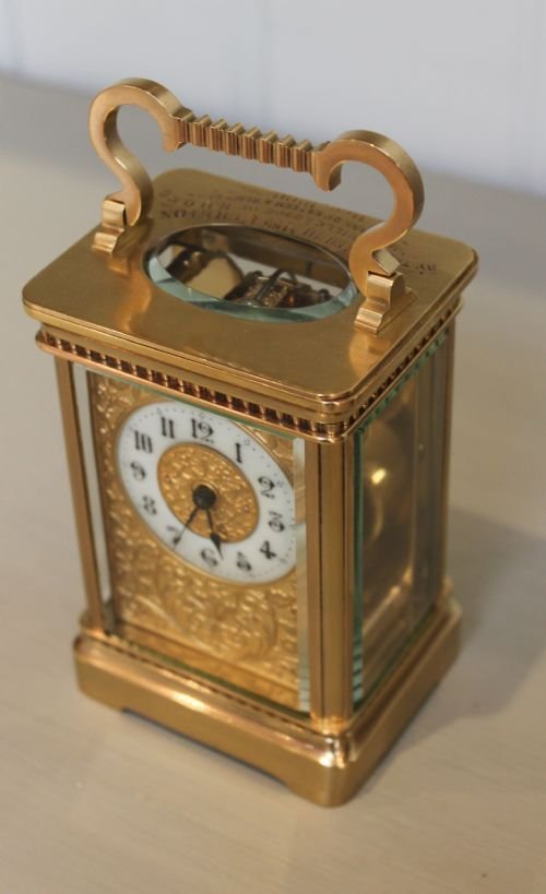 fig 1. Timepiece Carriage Clock