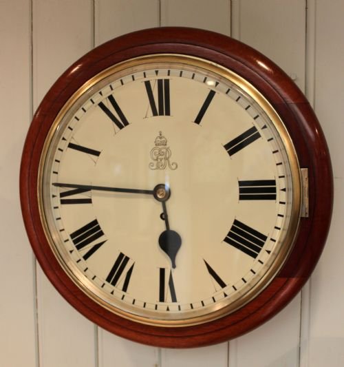 Large Post Office Dial Clock