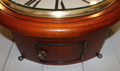 fig 1. Large Post Office Dial Clock