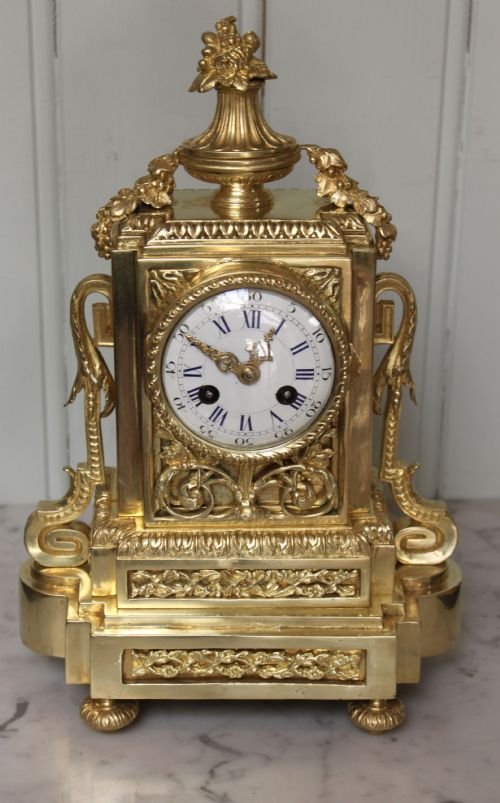 Small 18th Century Style Mantel Clock