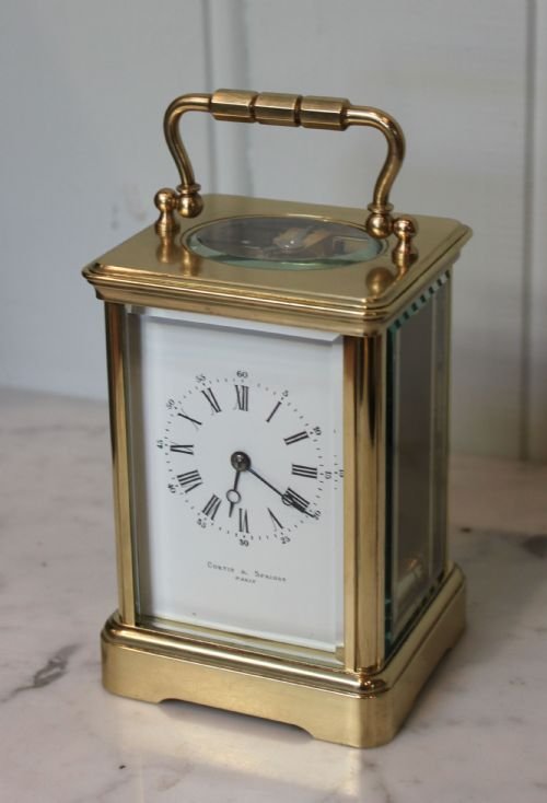 fig 1. Large Timepiece carriage Clock