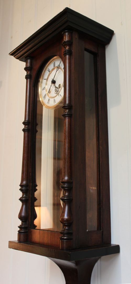 fig 1. Small Regulator Wall Clock