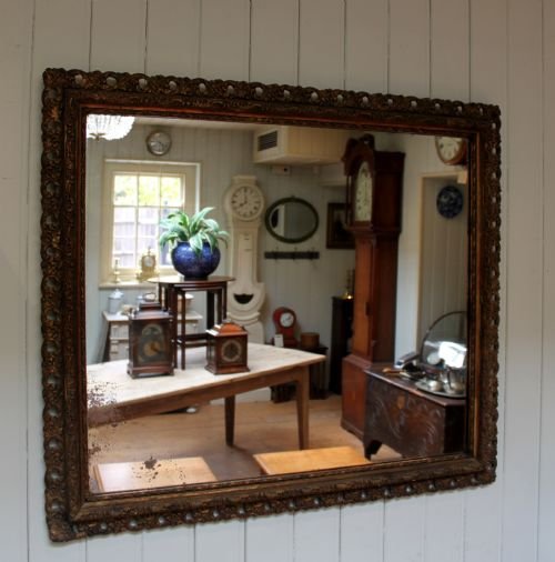 Late 19th Century Gilt Wall Mirror
