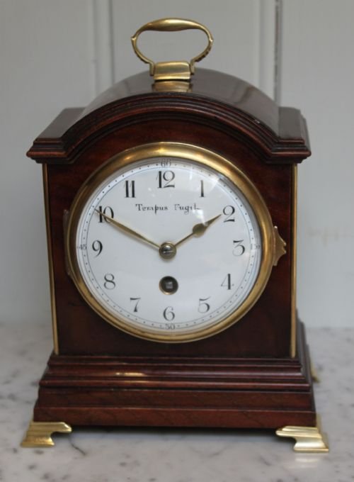 Small Mahogany Bracket Clock