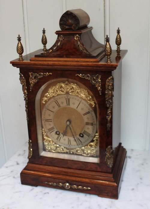 fig 1. Fine Walnut Bracket Clock