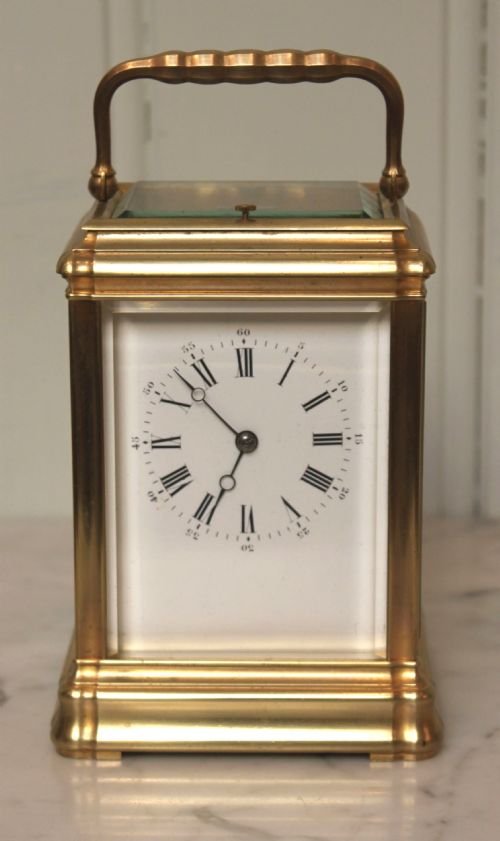 Gorge Case Striking and Repeating Carriage Clock