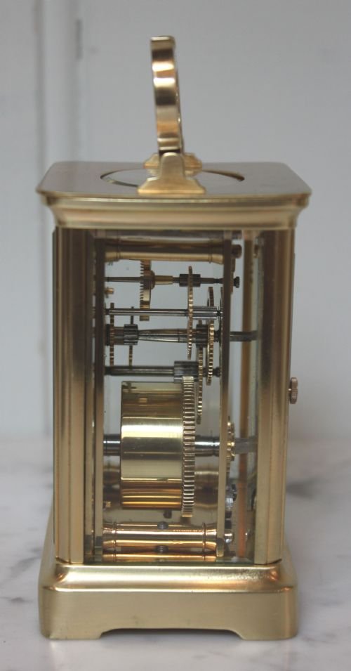 fig 1. Edwardian Timepiece Carriage Clock 