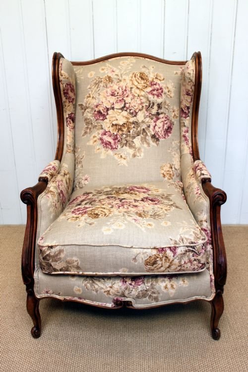 French Wing Armchair