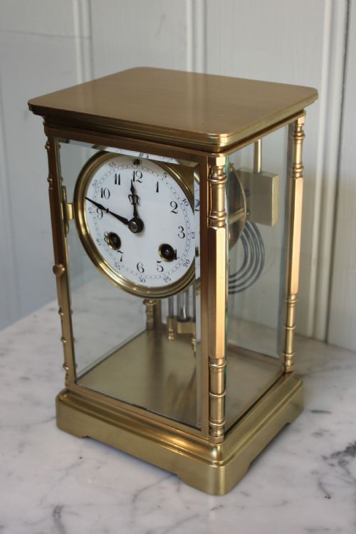 fig 1. Small Four Glass Mantel Clock