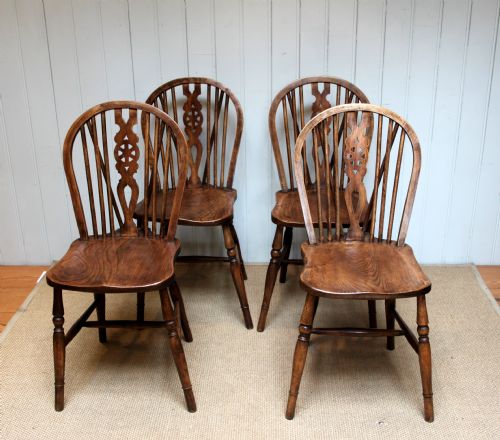 Set of Four Victorian Windsor Chairs