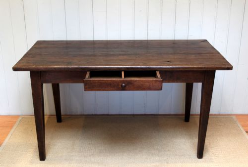 French Solid Oak Farmhouse Table